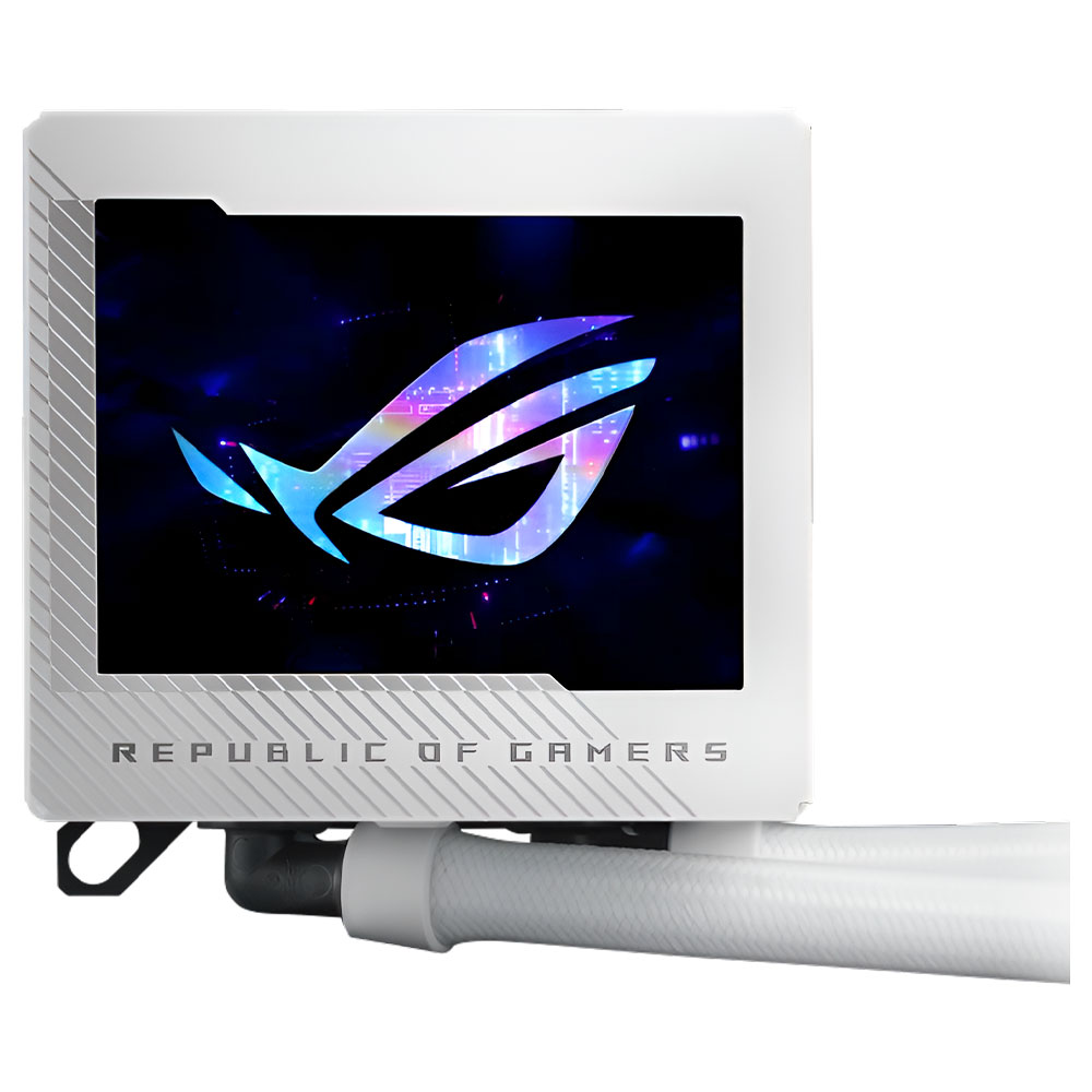 Water Cooler para Processador ASUS ROG Ryujin III 240 ARGB White LCD 3.5" 240MM - Branco (90RC00K2-M0AAY0)