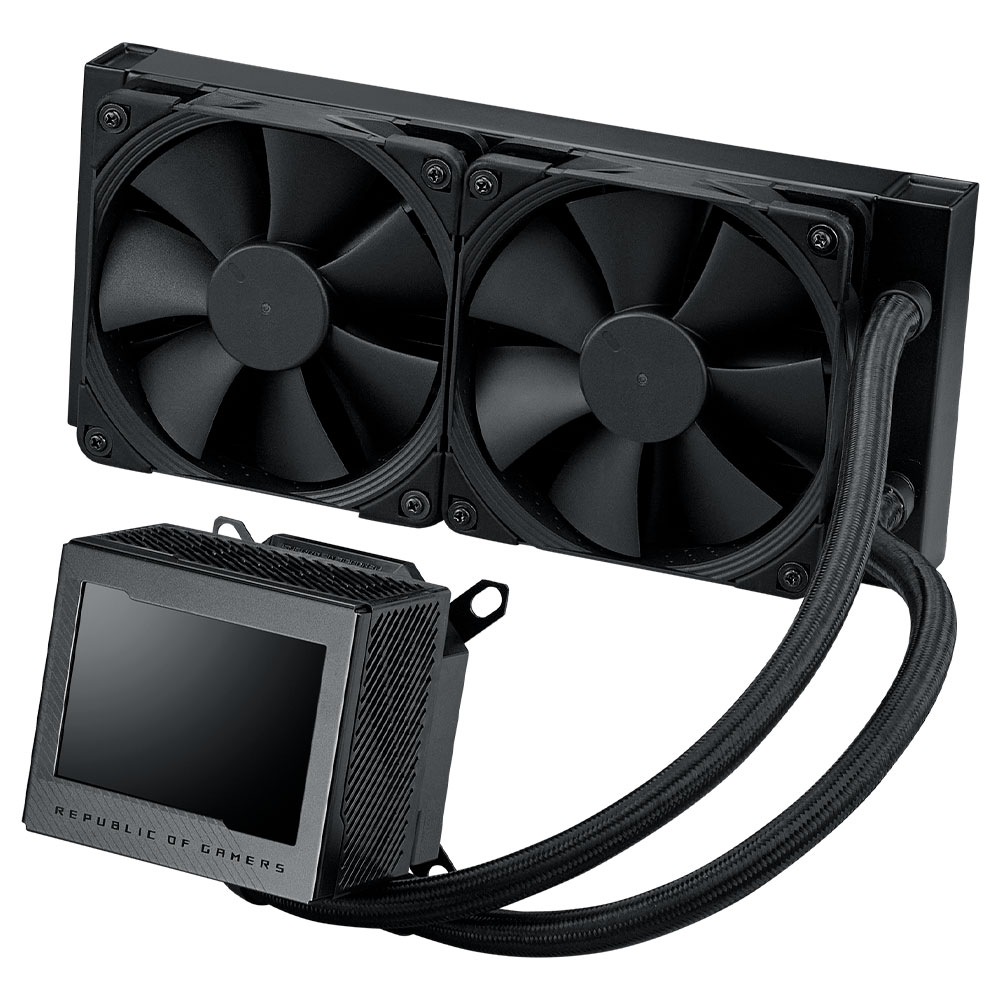 Water Cooler para Processador ASUS ROG Ryujin III 240 LCD 3.5" 240MM - Preto