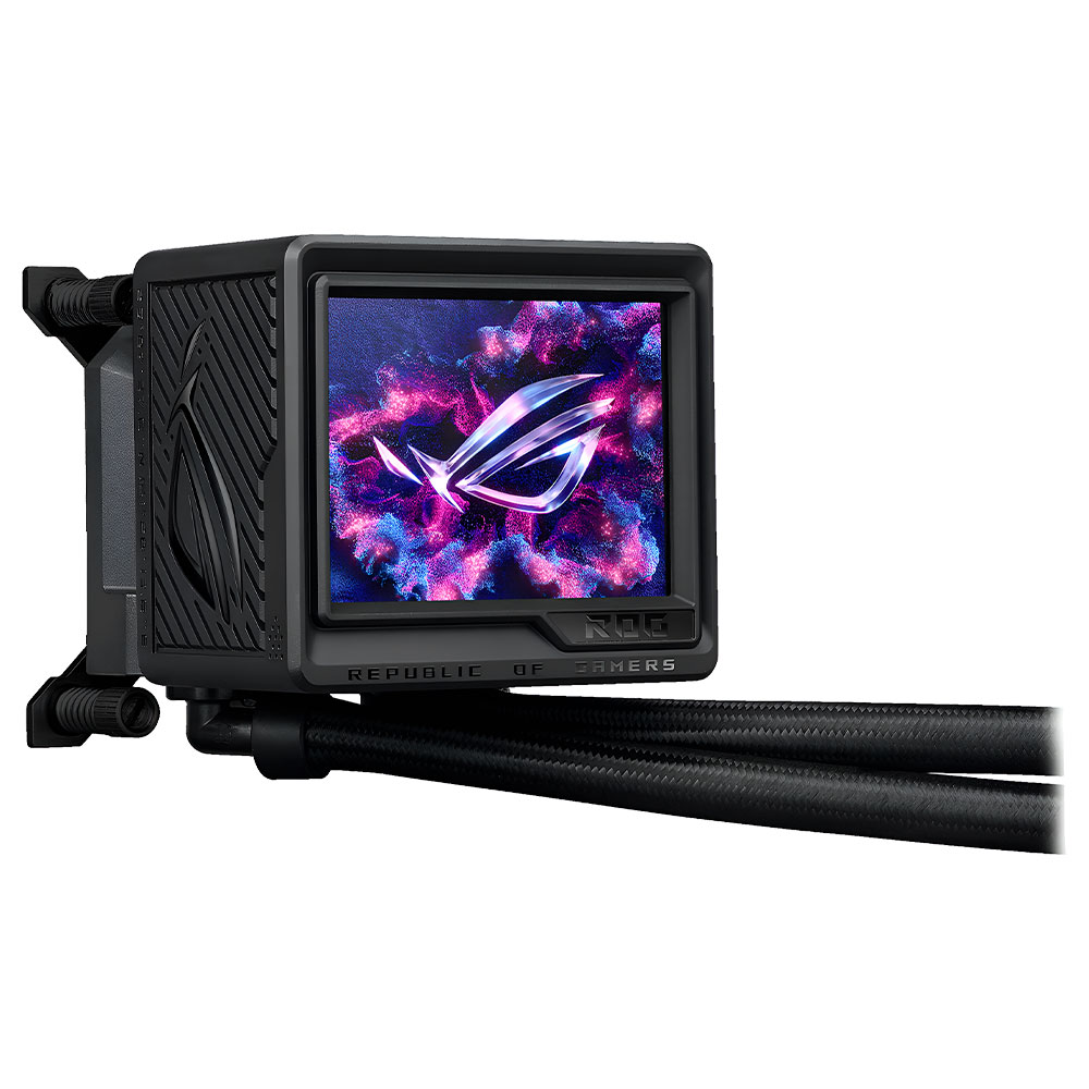 Water Cooler para Processador ASUS ROG Ryujin III 360 ARGB Extreme LCD 3.5" 360MM - Preto