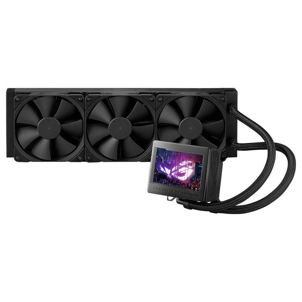 Water Cooler para Processador ASUS ROG Ryujin III 360 LCD 3.5" 360MM - Preto (90R00L0-M0AAY0)