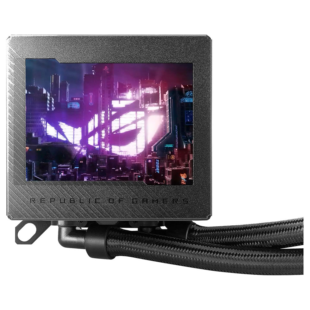Water Cooler para Processador ASUS ROG Ryujin III 360 LCD 3.5" 360MM - Preto (90R00L0-M0AAY0)