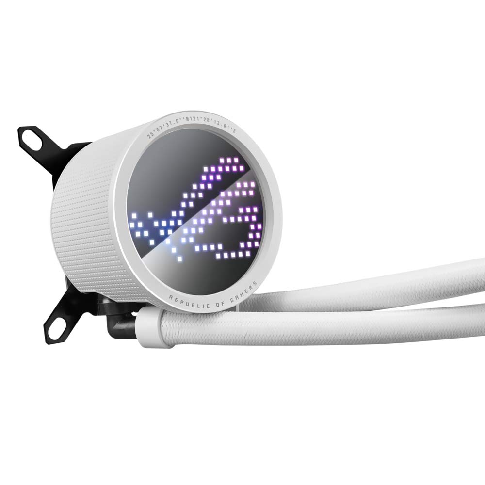 Water Cooler para Processador ASUS ROG Ryuo III 240 ARGB 240MM - Branco