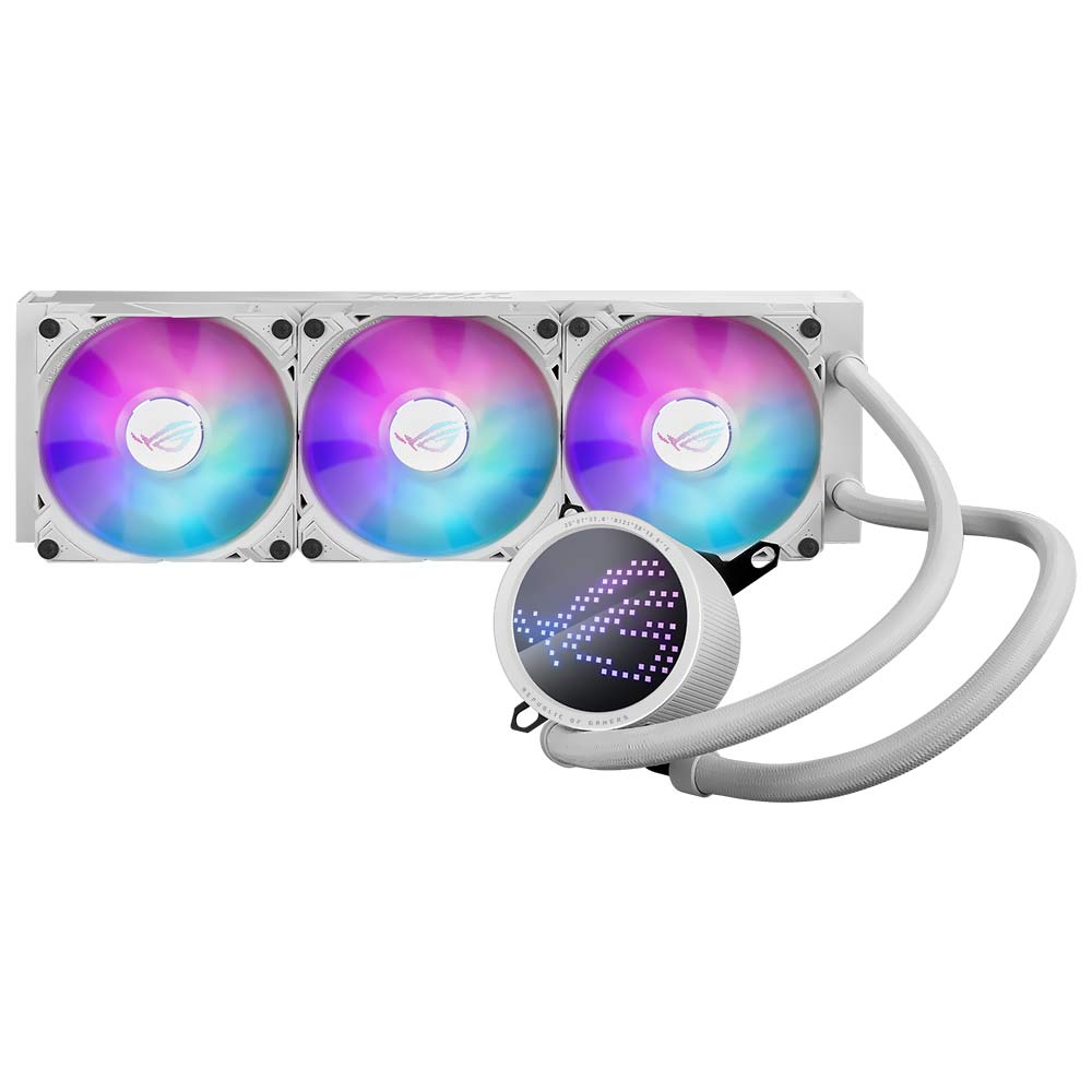 Water Cooler para Processador ASUS ROG Ryuo III 360 ARGB 360MM - Branco