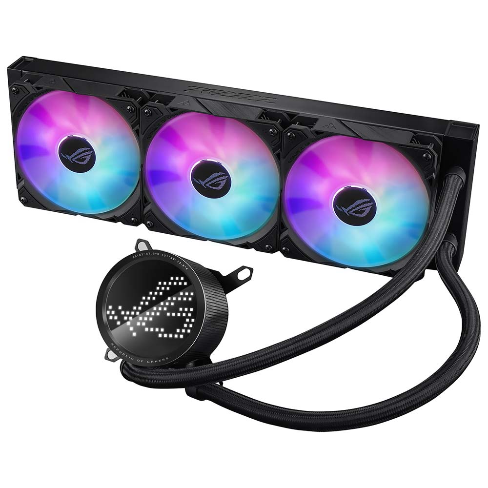 Water Cooler para Processador ASUS ROG Ryuo III 360 ARGB 360MM - Preto