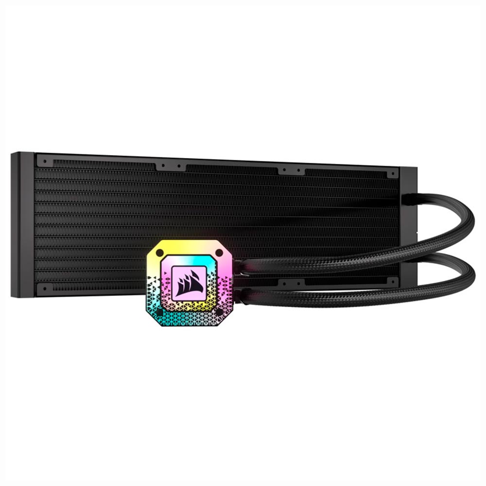 Water Cooler para Processador Corsair iCUE H170i Elite Capellix XT RGB 420MM CW-9060071-WW - Preto