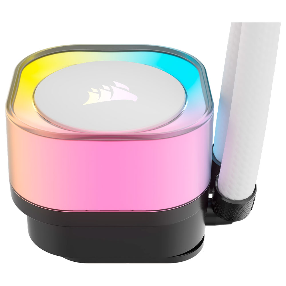 Water Cooler para Processador Corsair iCUE Link H150i 360MM RGB Branco - CW-9061006-WW