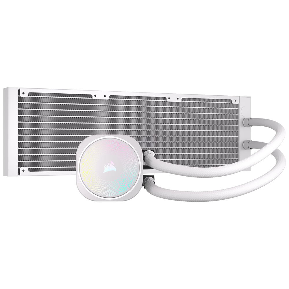 Water Cooler para Processador Corsair Nautilus 360 RS ARGB 360MM - Branco (CW-9060095-WW)