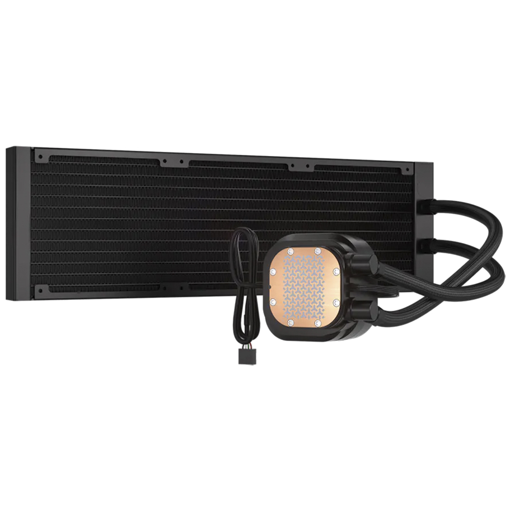 Water Cooler para Processador Corsair Nautilus 360 RS LCD 360MM - Preto (CW-9061033-WW)