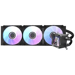 Water Cooler Para Processador darkFlash DV360S Wave Series 360MM ARGB - Branco