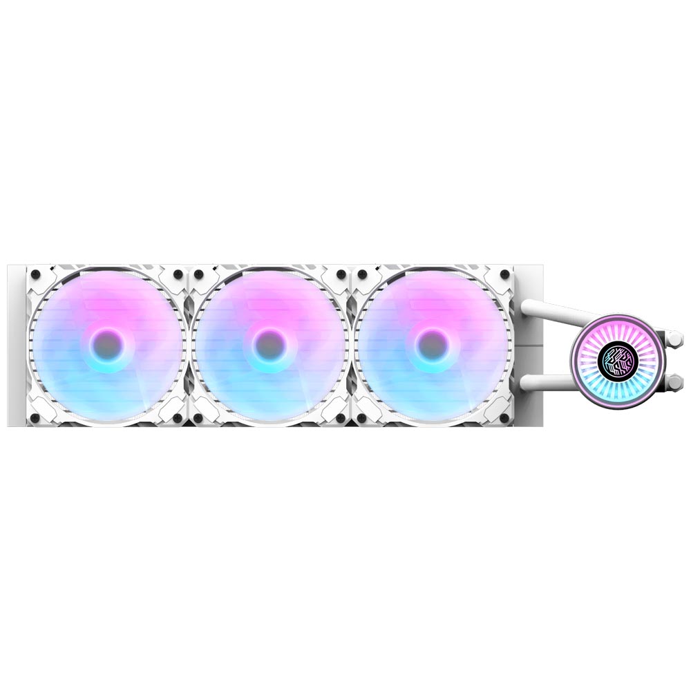 Water Cooler Para Processador darkFlash Nebula DN-360 360MM ARGB - Branco