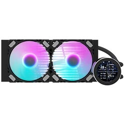 Water Cooler Para Processador darkFlash Nebula DN240S 240MM ARGB - Preto