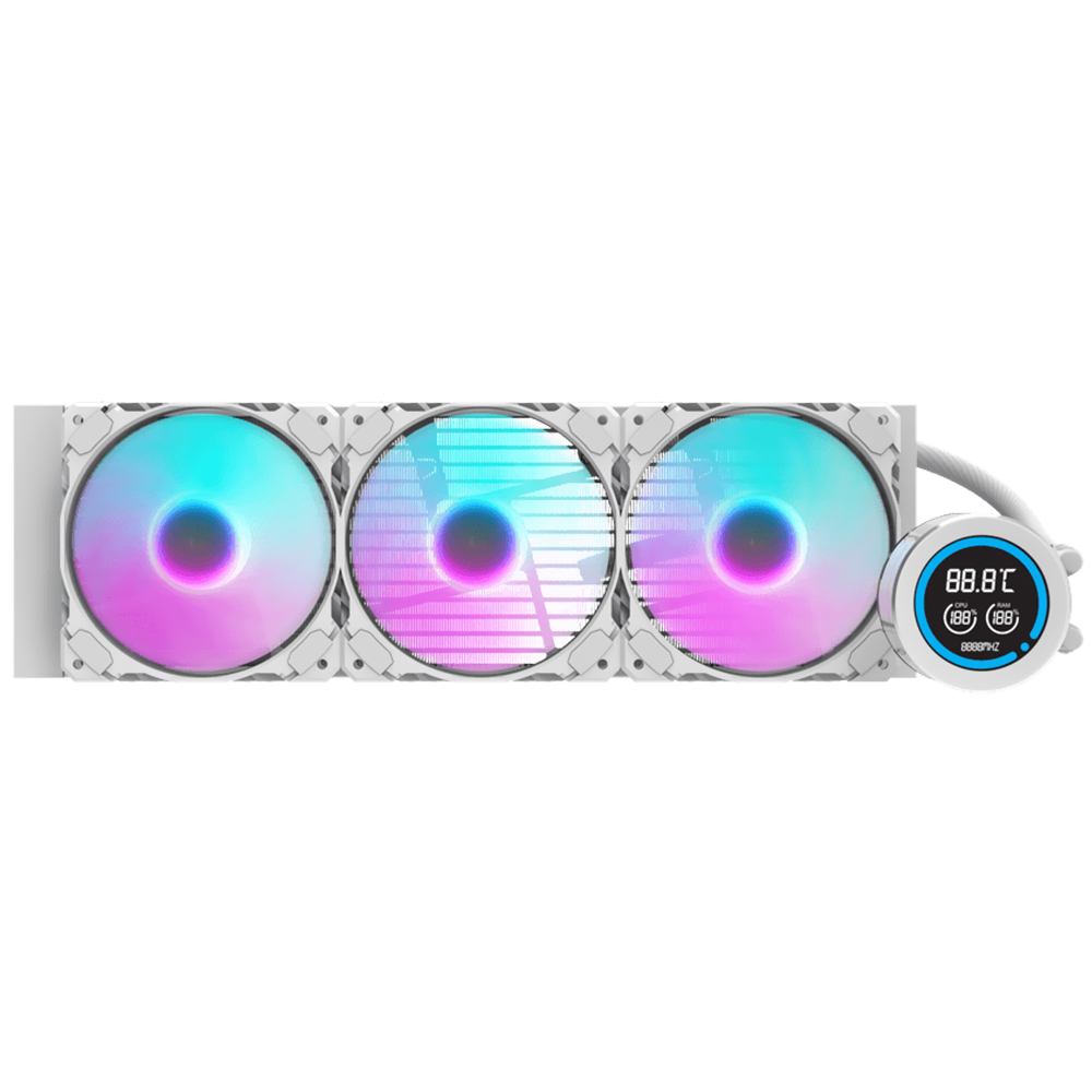 Water Cooler Para Processador darkFlash Nebula DN360D 360MM ARGB - Branco