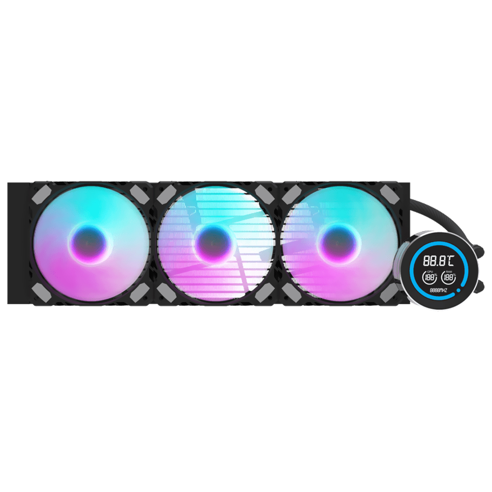 Water Cooler Para Processador darkFlash Nebula DN360D 360MM ARGB - Preto