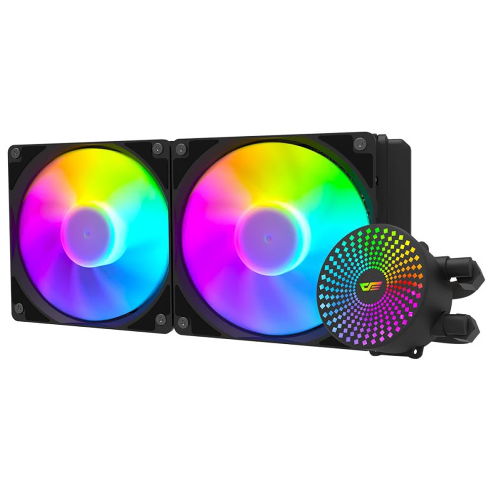 Water Cooler Para Processador darkFlash Radiant DCS-240 240MM ARGB - Preto