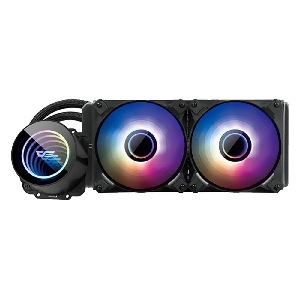 Water Cooler Para Processador darkFlash Twister DX-240 V2.6 240MM ARGB - Preto