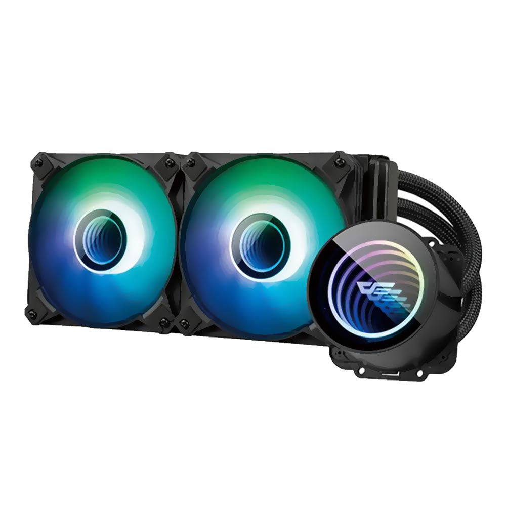 Water Cooler Para Processador darkFlash Twister DX-240 V2.6 240MM ARGB - Preto