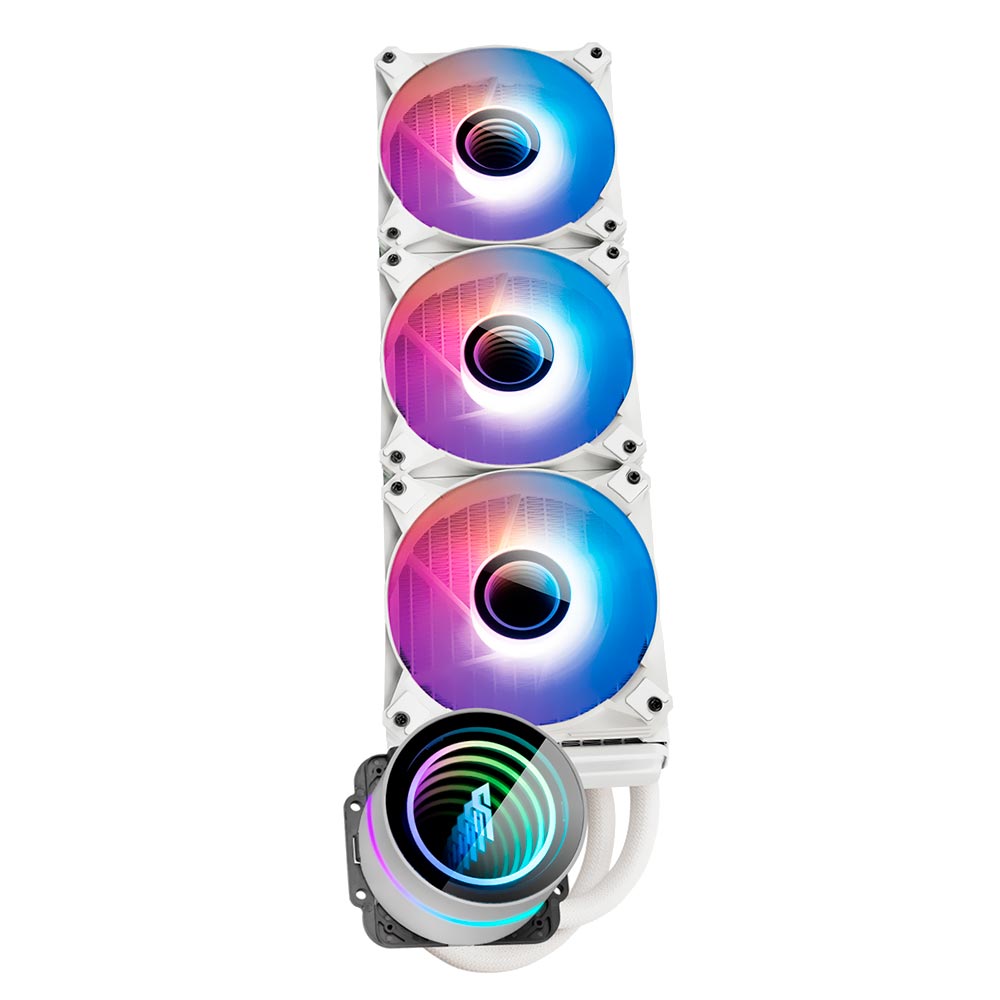 Water Cooler Para Processador darkFlash Twister DX-360 V2.6 360MM RGB - Branco