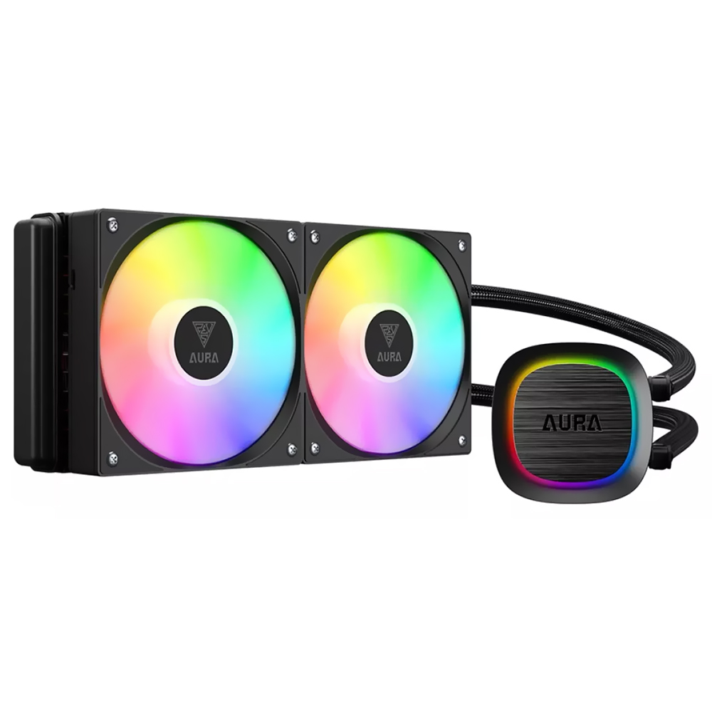Water Cooler para Processador Gamdias Aura GL240 V2 ARGB 240MM - Preto