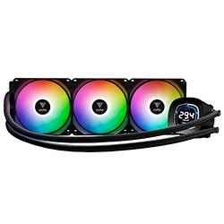 Water Cooler para Processador Gamdias Aura GL360 Digital ARGB 360MM - Preto