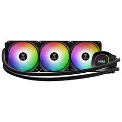 Water Cooler para Processador Gamdias Aura GL360 Lite ARGB 360MM - Preto