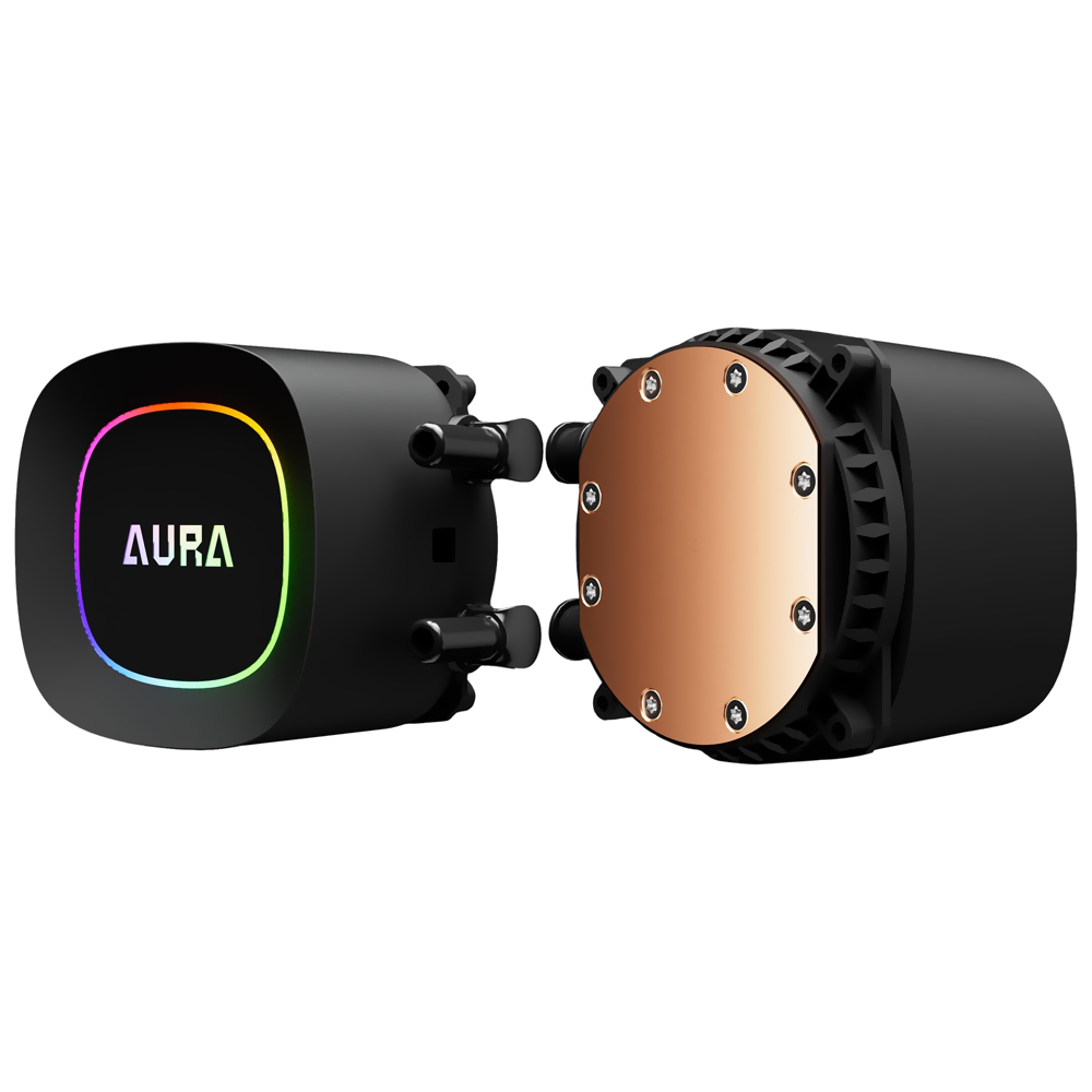 Water Cooler para Processador Gamdias Aura GL360 Lite ARGB 360MM - Preto