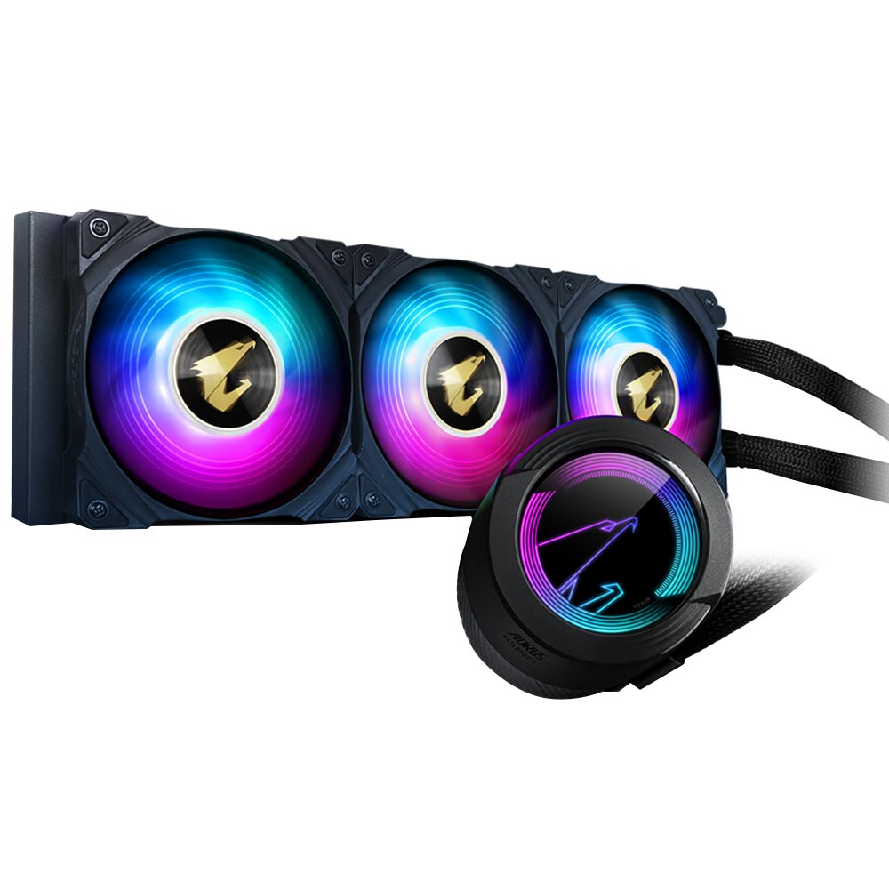 Water Cooler para Processador GIGABYTE AORUS Waterforce 360 3x120MM Fusion 2.0 RGB