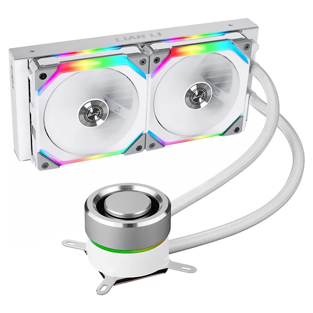 Water Cooler Para Processador Lian Li GA-240SLA Galahad Aio 240MM RGB - Branco