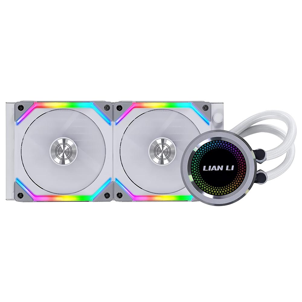 Water Cooler Para Processador Lian Li GA-240SLA Galahad Aio 240MM RGB - Branco
