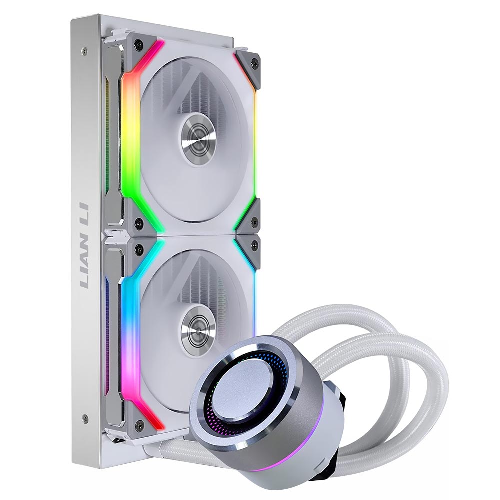 Water Cooler Para Processador Lian Li GA-240SLA Galahad Aio 240MM RGB - Branco