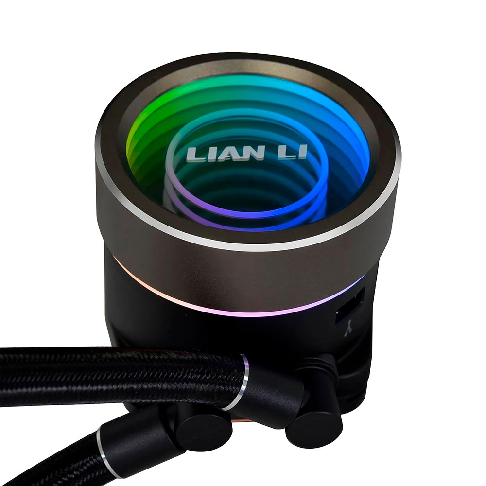 Water Cooler Para Processador Lian Li GA2T24INB GA II Trinity SL-INF 240MM ARGB - Preto