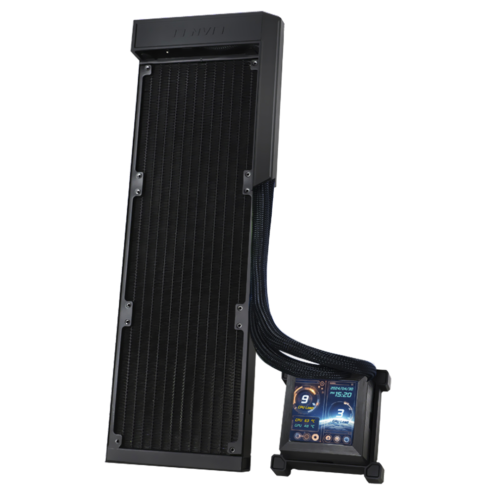 Water Cooler Para Processador Lian Li GHSLCD36NB Hydroshif LCD 360 360MM - Preto