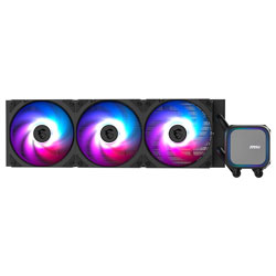 Water Cooler para Processador MSI Mag Coreliquid A13 360 Intel 1150-1851 AMD AM5-AM4 ARGB 360MM - Preto