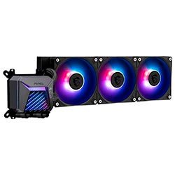 Water Cooler para Processador MSI Mag CoreLiquid A15 360 ARGB 360MM - Preto