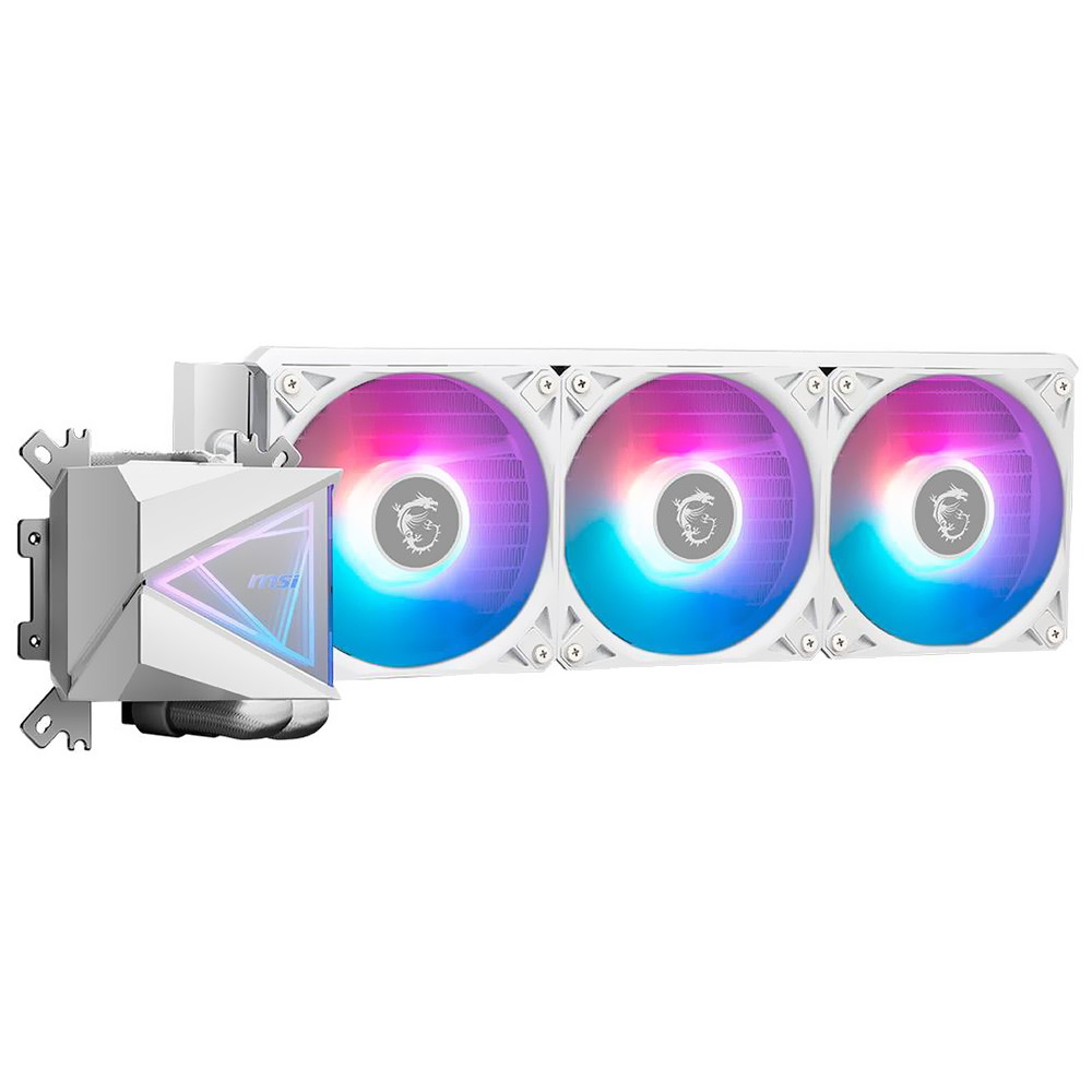 Water Cooler para Processador MSI Mag CoreLiquid I360 ARGB 360MM - Branco