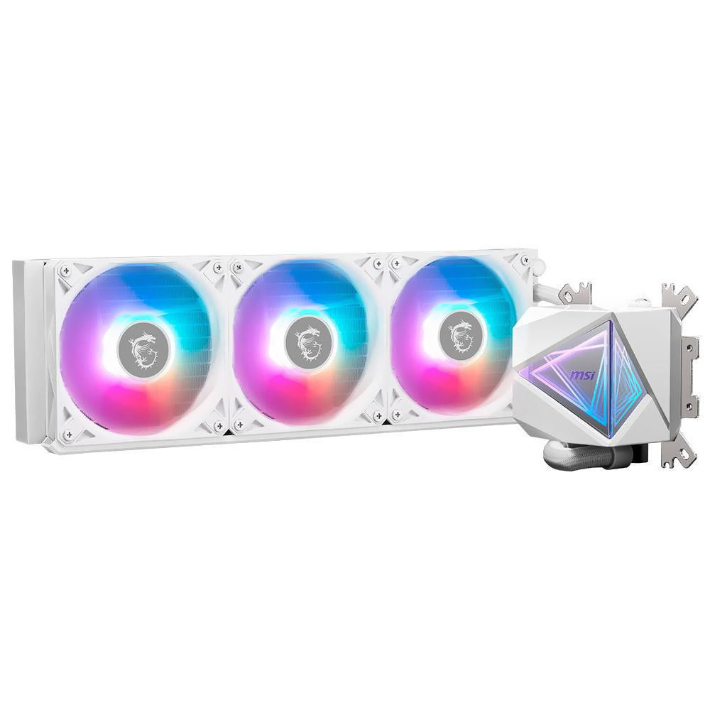 Water Cooler para Processador MSI Mag CoreLiquid I360 ARGB 360MM - Branco