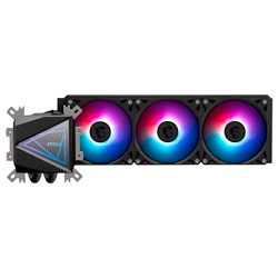 Water Cooler para Processador MSI Mag Coreliquid I360 Intel 1150-1851 AMD AM5-AM4 ARGB 360MM - Preto
