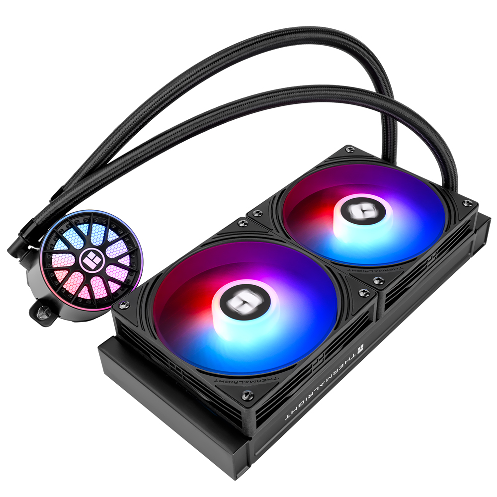 Water Cooler para Processador Thermalright Aqua Elite 240 V6 ARGB Black 240MM - Preto
