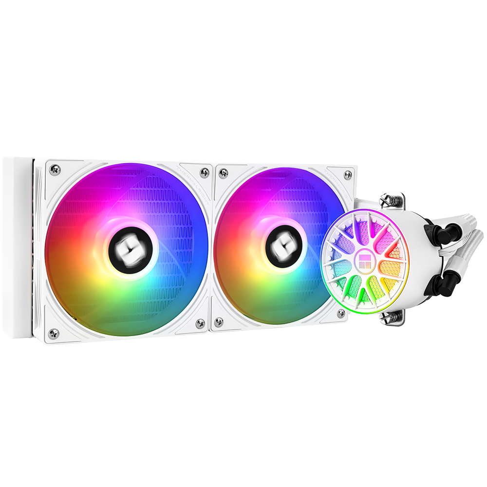 Water Cooler para Processador Thermalright Aqua Elite 240 V6 ARGB White 240MM - Branco