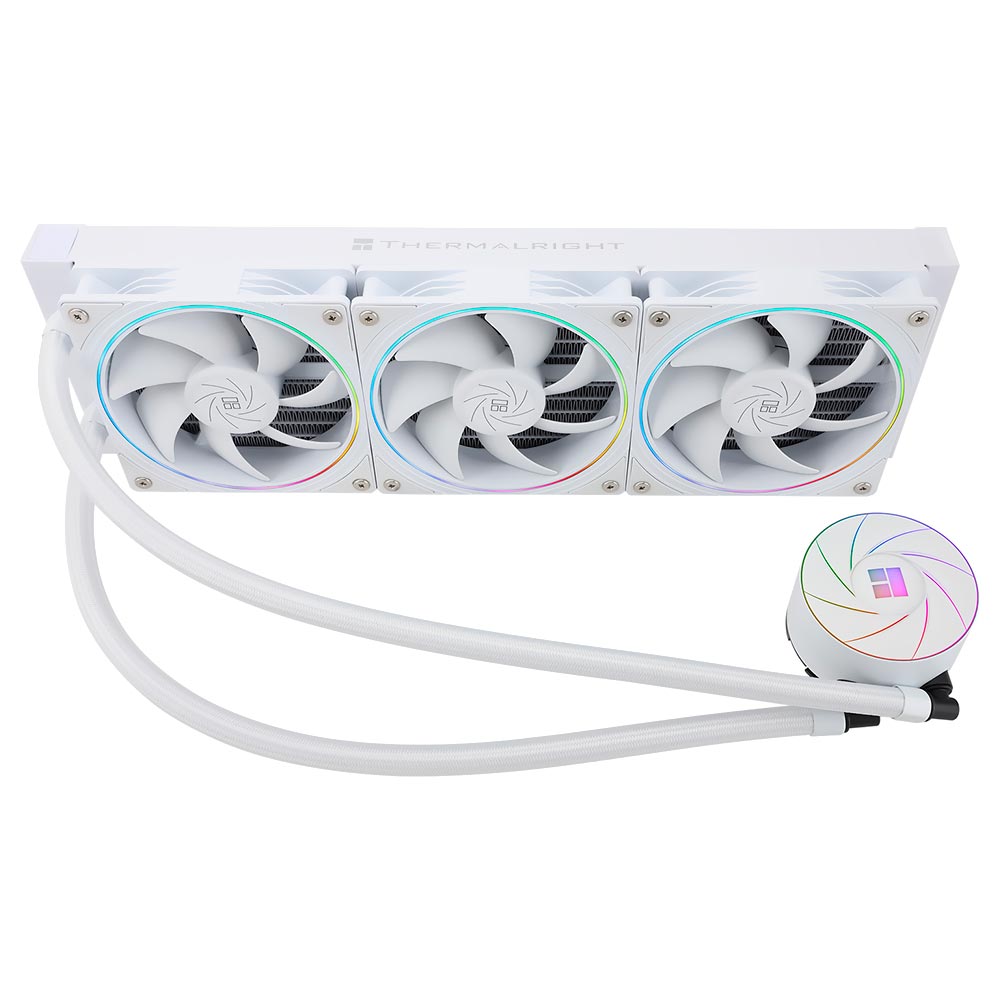Water Cooler para Processador Thermalright Aqua Elite 360 V2 White ARGB 360MM - Branco