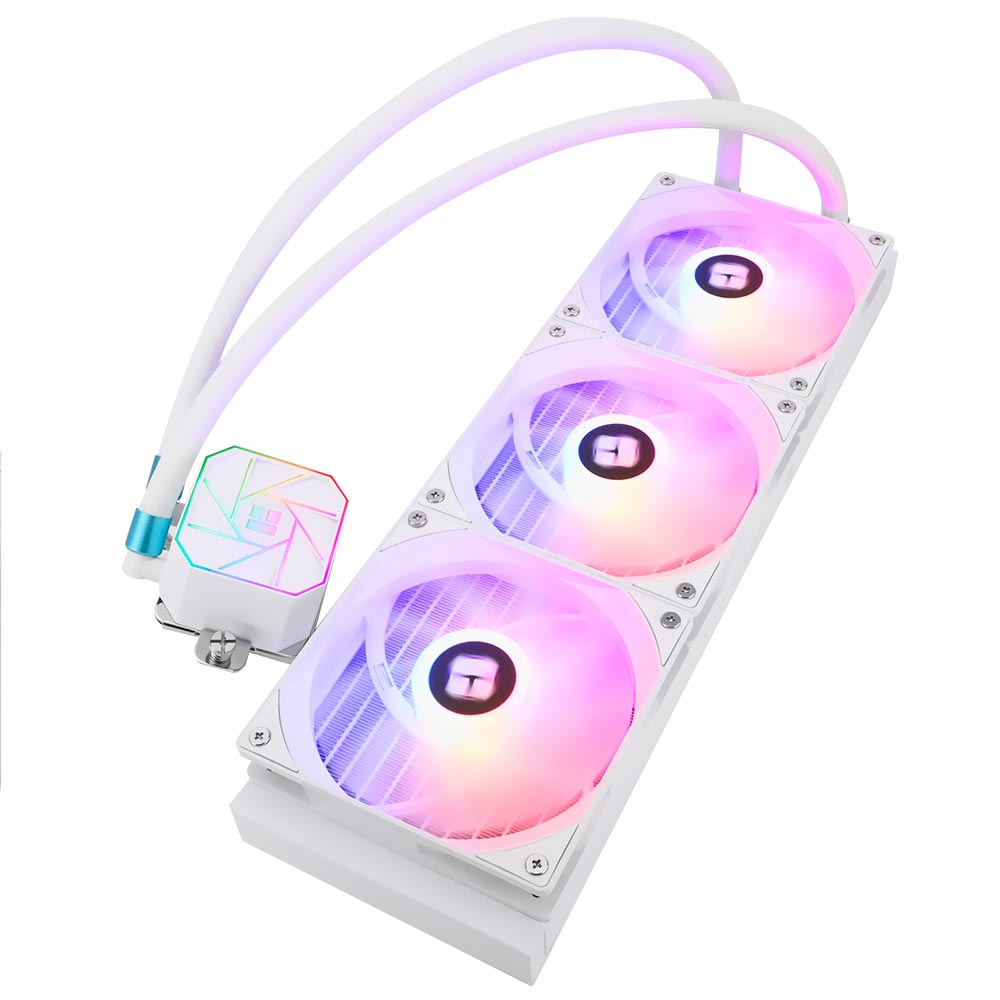 Water Cooler para Processador Thermalright Aqua Elite 360 V3 White ARGB 360MM - Branco