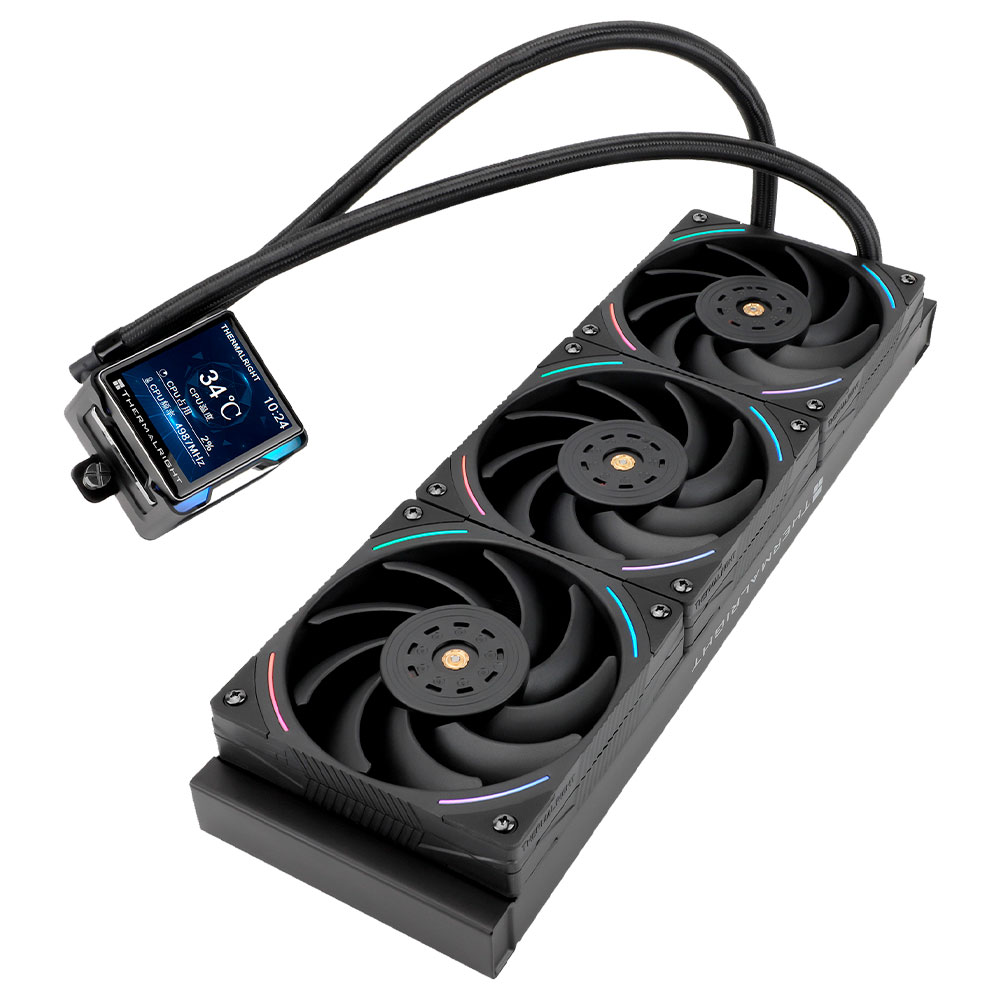 Water Cooler para Processador Thermalright Elite Vision 360 ARGB 360MM - Preto