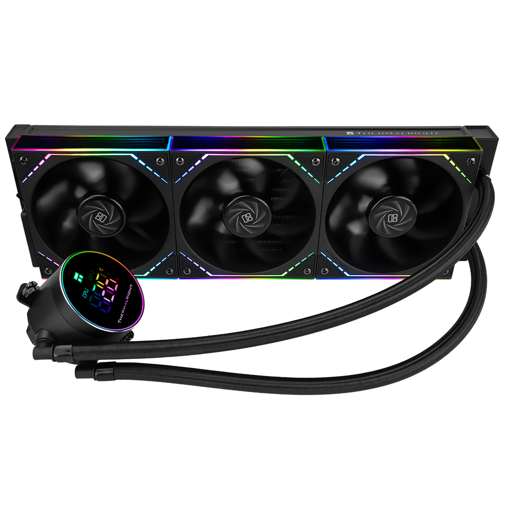 Water Cooler para Processador Thermalright Frozen Magic 360 Digital V2 ARGB 360MM - Preto