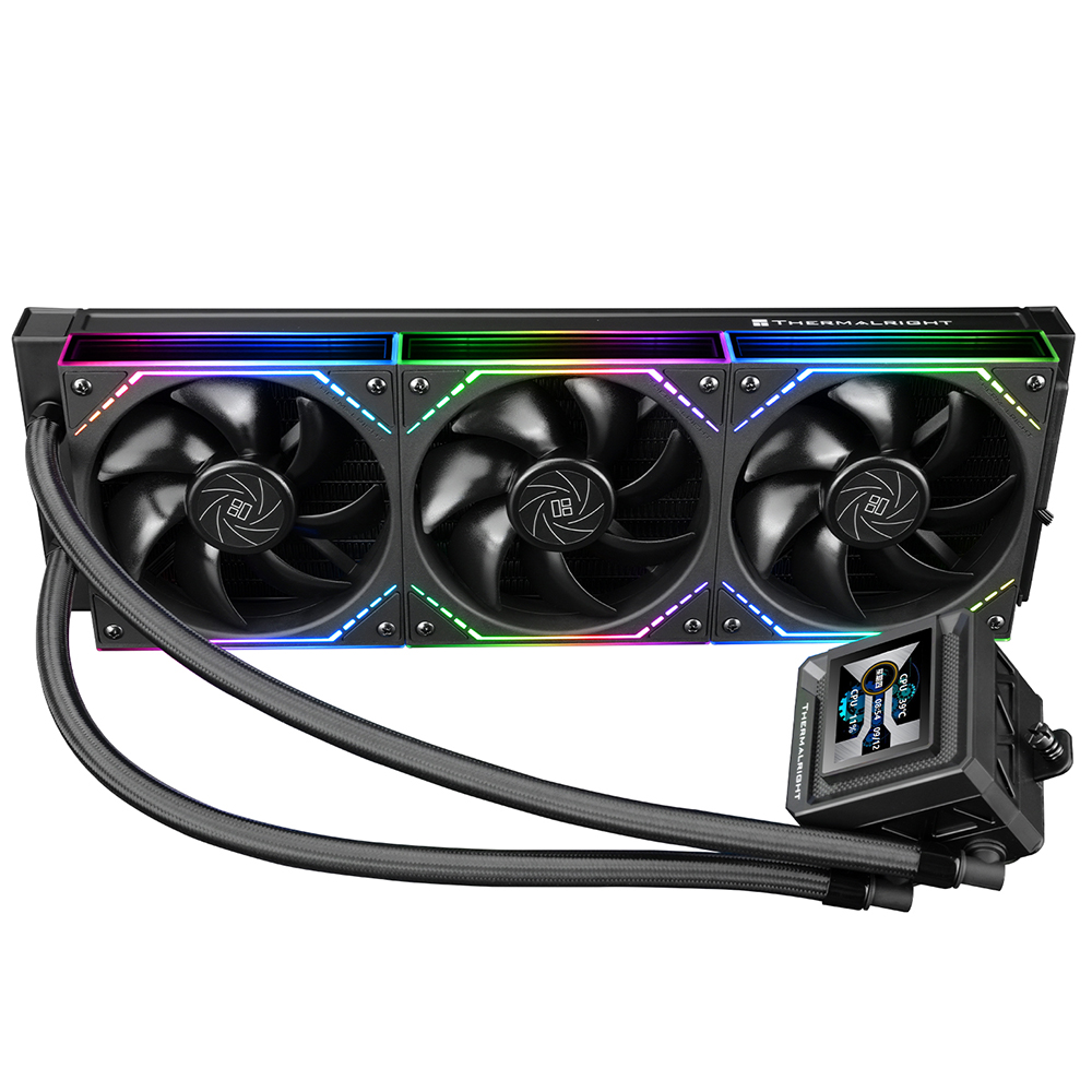 Water Cooler para Processador Thermalright Frozen Warframe SE 360 ARGB Black V2 360MM - Preto