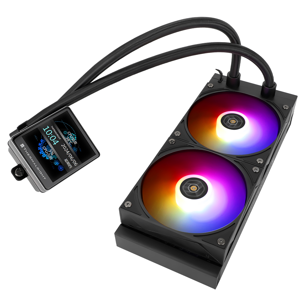 Water Cooler para Processador Thermalright Grand Vision 240 ARGB 240MM - Preto
