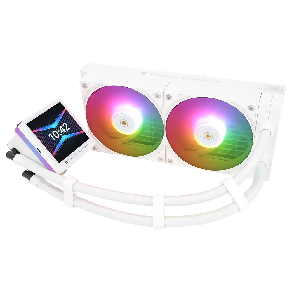 Water Cooler para Processador Thermalright Grand Vision 240 White ARGB 240MM - Branco