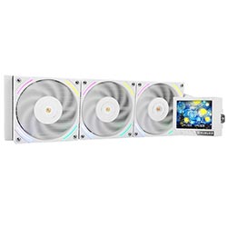 Water Cooler para Processador Thermalright Mjolnir Vision 360 UB Pro ARGB White 360MM - Branco