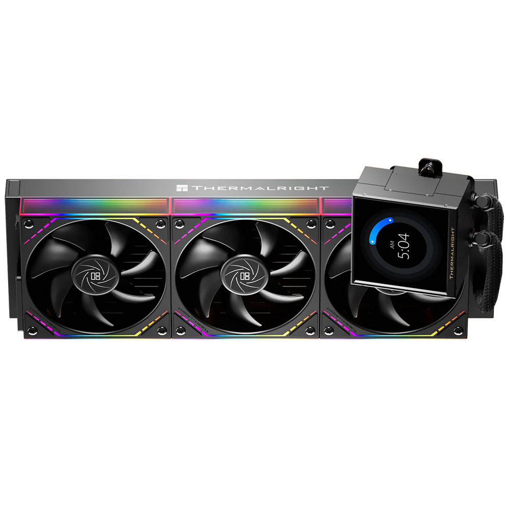 Water Cooler para Processador Thermalright Peerless Vision 360 ARGB Black 360MM - Preto