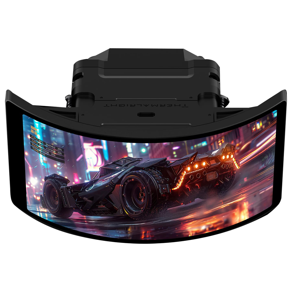 Water Cooler para Processador Thermalright Rainbow Vision 360 Turbo ARGB Black 360MM - Preto