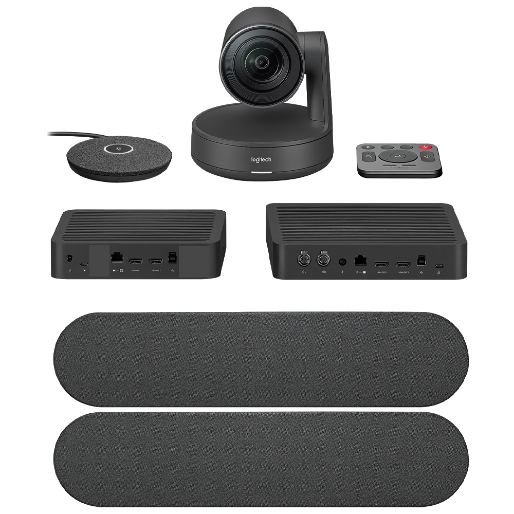 Kit de Videoconferência Logitech Rally Plus 4K / UHD - 960-001225