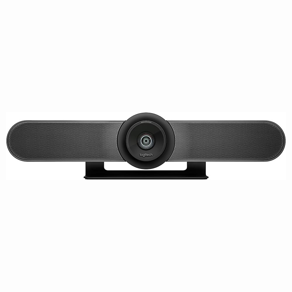 Webcam Logitech Videoconferência Meetup + Expansion Mic 4K / UHD - 960-001201